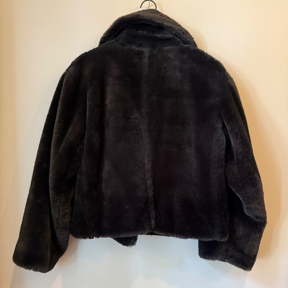 Vince Faux Fur Black size Large - Picture 6 of 14